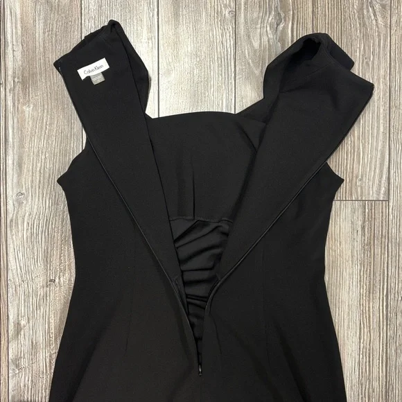 Calvin Klein Mini Sleeveless Black Dress - Picture 5 of 9